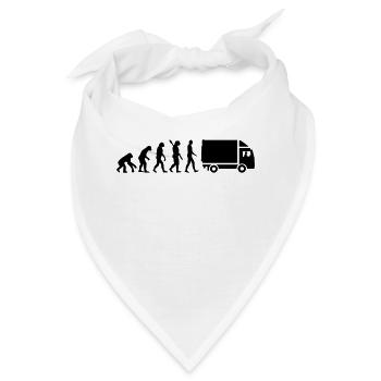 LKW - Bandana - Weiß - Vorne