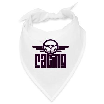 Racing - Bandana - Weiß - Vorne