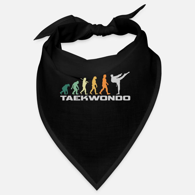 Taekwondo Retro Style - Evolution Man Bandana