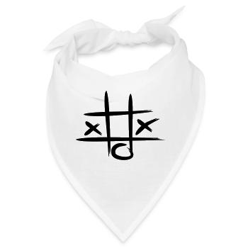 X X O - Bandana - Weiß - Vorne