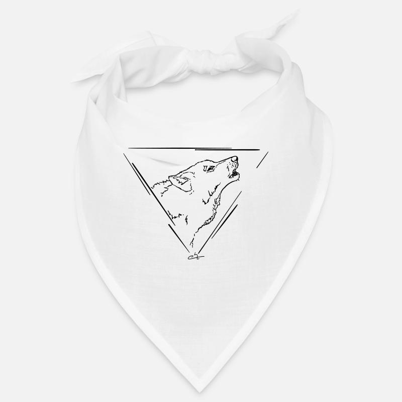 Wolf Triangle Bandana