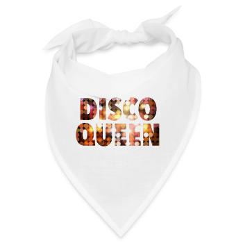Disco Queen - Bandana - Weiß - Vorne