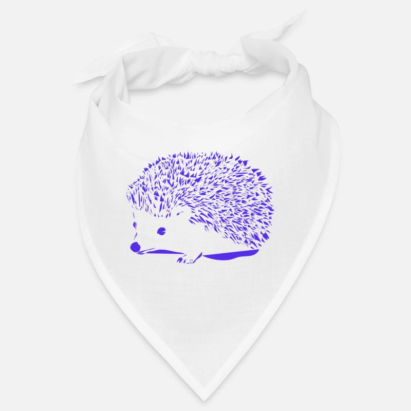 Blauer Igel Bandana