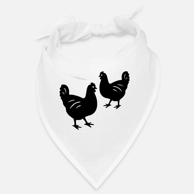 Hühner Bandana