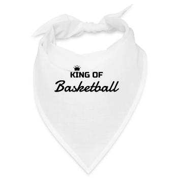 Basketball - Basket ball - Basket-ball - Baskette - Bandana - Weiß - Vorne