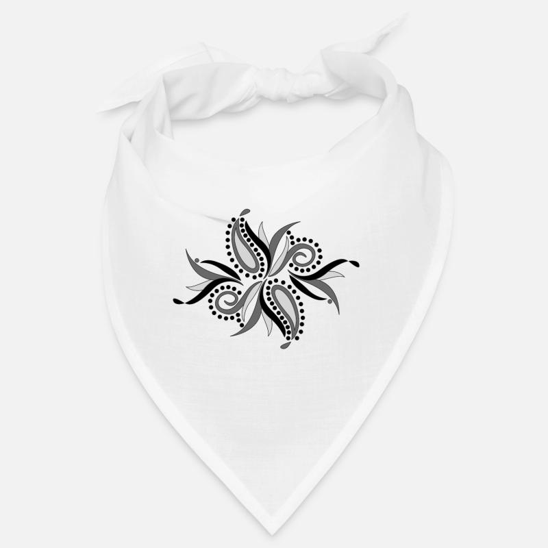 abstrakte Blätter Bandana