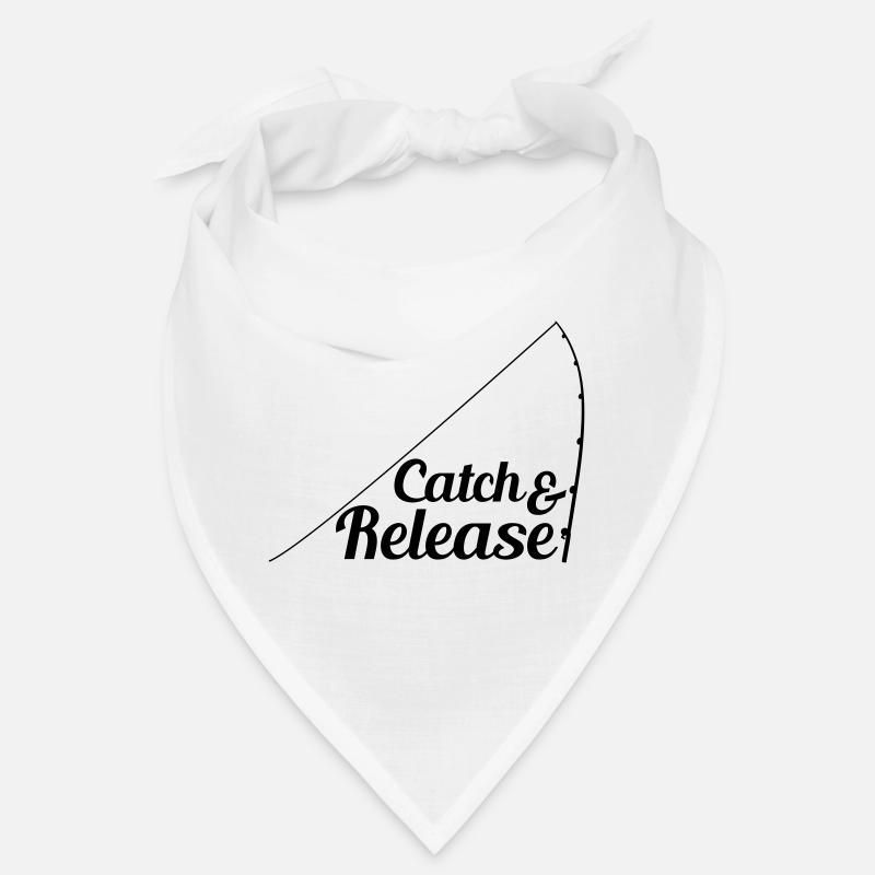 release throw back catch and release angler Bandana