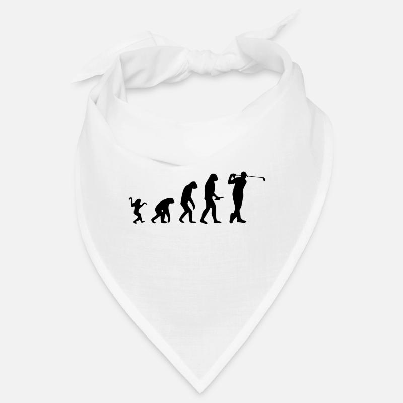 Evolution de l'homme au golfeur Bandana