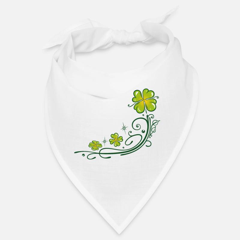 Kleeblatt Klee Silvester St Patricks Day Bandana