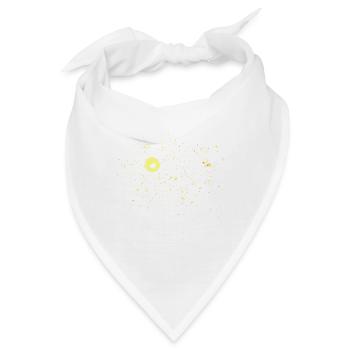 Sternenhimmel - Bandana - Weiß - Vorne