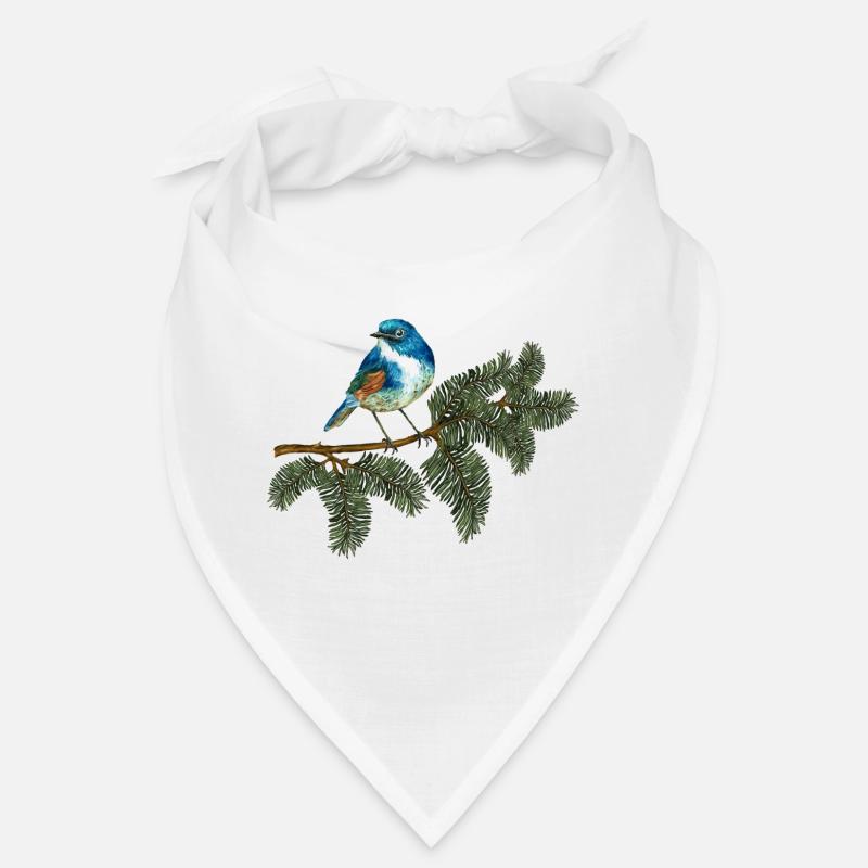 Blauer Vogel Bandana