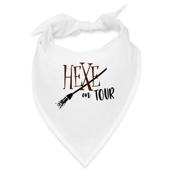 Hexe on Tour - Bandana - Weiß - Vorne