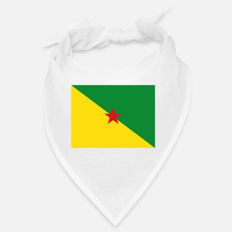 Bouche avec drapeau François-Guyane Bandana