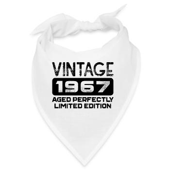 Vintage 1967 - Bandana - Weiß - Vorne