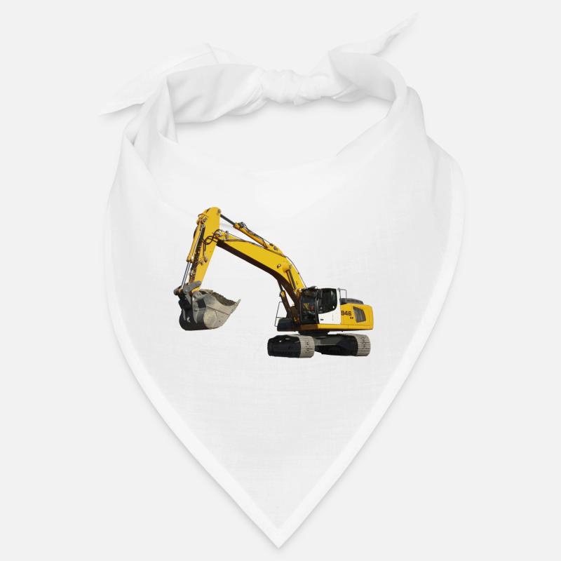 Bagger - Bandana - Weiß