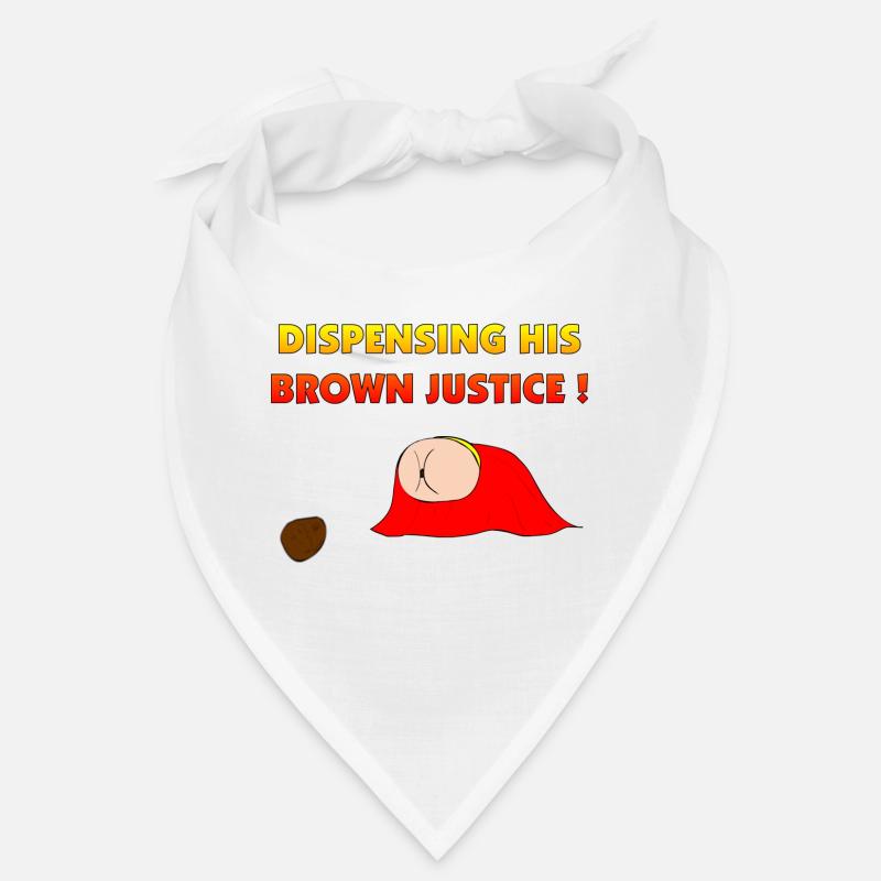 Flying Bum (diagonal) - with text Bandana