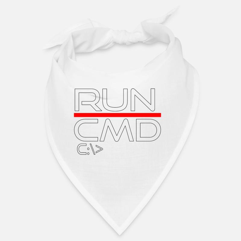run cmd - Bandana - white