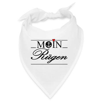 Moin Rügen - Bandana - Weiß - Vorne