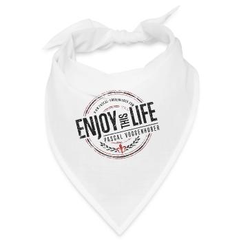Enjoy this Life® & Fleur de Lys Pascal Voggenhuber - Bandana - Weiß - Vorne