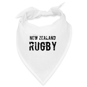 NEUSEELAND Rugby - Bandana - Weiß - Vorne
