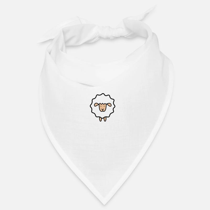 Owca , Sheep, Schaf, petcontest - Bandana - Weiß