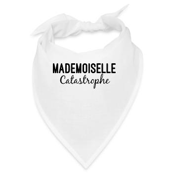 Mademoiselle-Katastrophe - Bandana - Weiß - Vorne