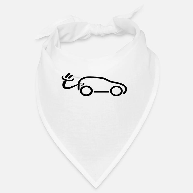 e auto b - Bandana - Weiß