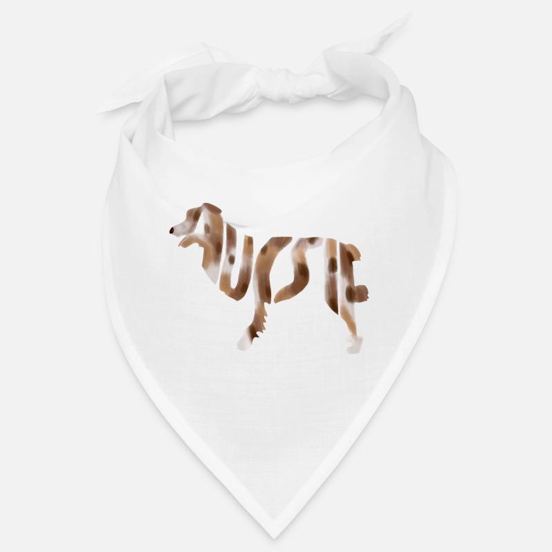 Australian Shepherd Aussie Silhouette Bandana