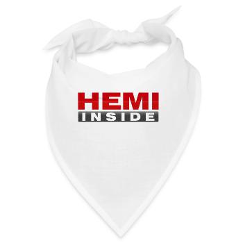 HEMI INNEN - Bandana - Weiß - Vorne