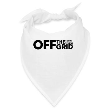 AUS DEM SOCIAL MEDIA GRID® - Bandana - Weiß - Vorne