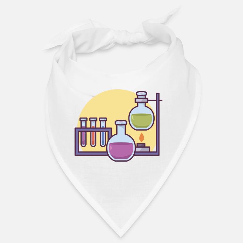 Science Experiment in School. Bandana