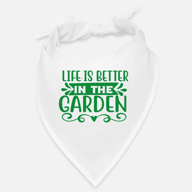 Livet er bedre i haven Bandana