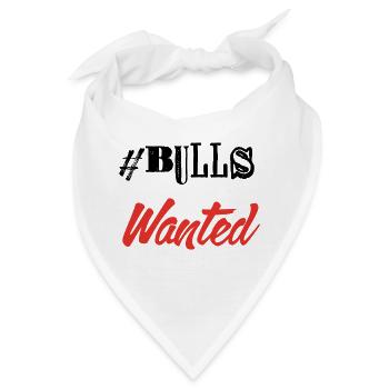 # Bulls wanted - Bandana - Weiß - Vorne