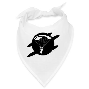 Paragliding - Bandana - Weiß - Vorne