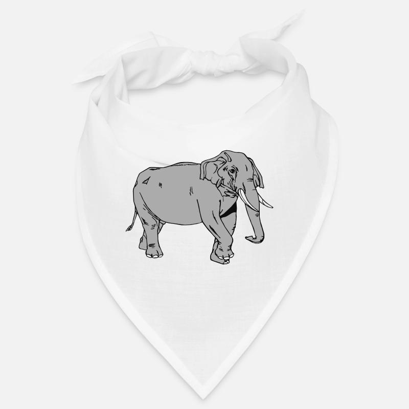 Éléphant Bandana