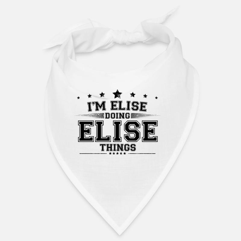 i’m Elise doing Elise things Bandana