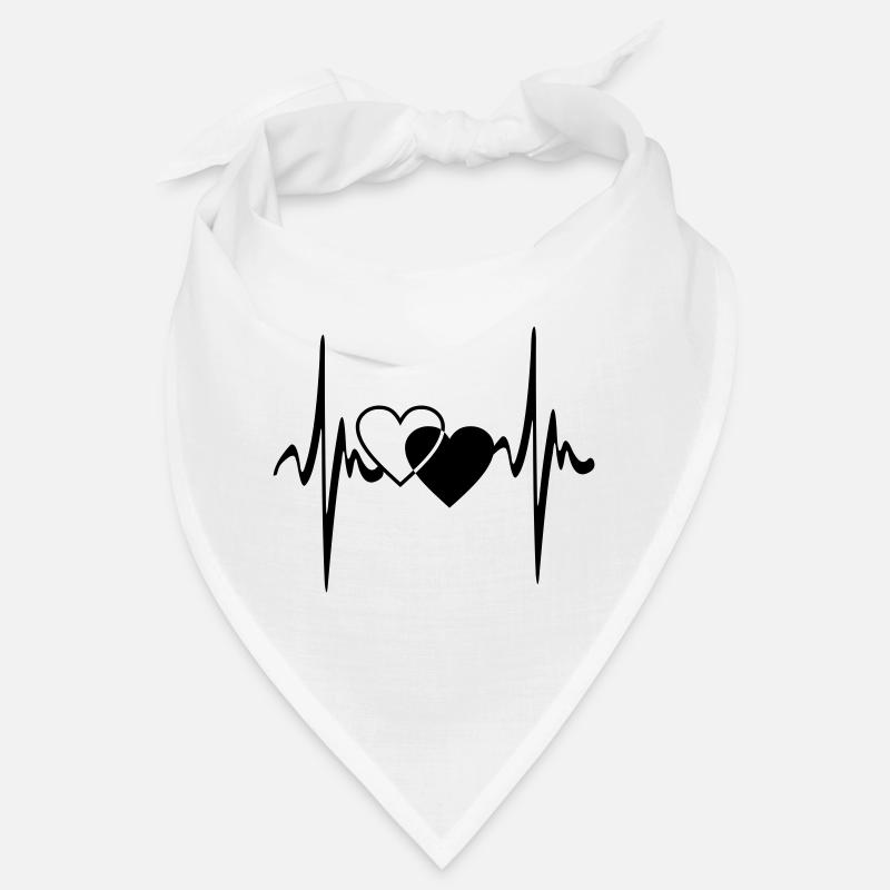 Deux cœurs battent Bandana