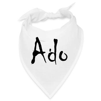 ado - Bandana - Weiß - Vorne
