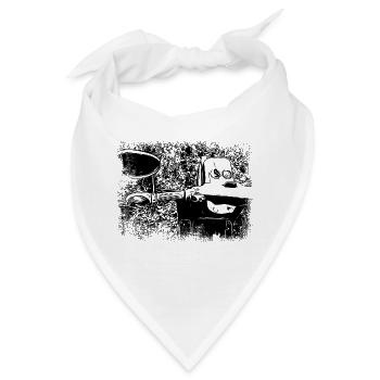 Simson Schwalbe - KR51 - Bandana - Weiß - Vorne