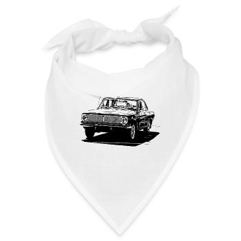 GAZ-24 Wolga - Bandana - Weiß - Vorne