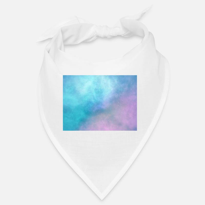 Space Rechteck - Bandana - Weiß