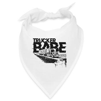 Trucker Babe - Bandana - Weiß - Vorne
