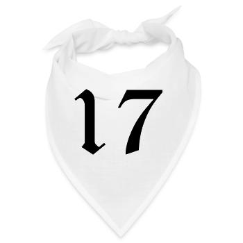 17 - Bandana - Weiß - Vorne
