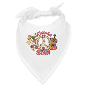 Hippie Soul Design - Bandana - Weiß - Vorne