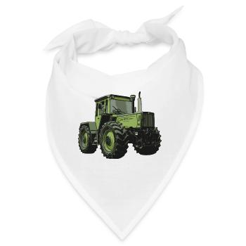 MB trac 1800 intercooler Traktor - Bandana - Weiß - Vorne