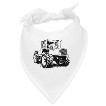 MB trac 1600 turbo | Traktor - Bandana - Weiß - Vorne