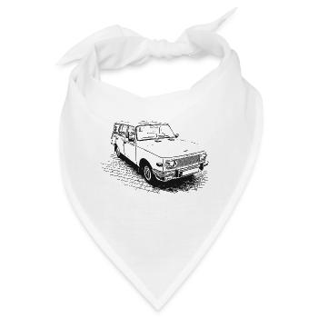 Wartburg P 353 | Wartburg Tourist - Bandana - Weiß - Vorne