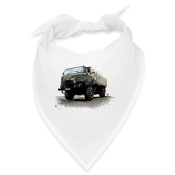 IFA | L60 | DDR | LKW - Bandana - Weiß - Vorne
