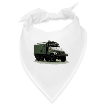 ZIL 131 KO - Bandana - Weiß - Vorne