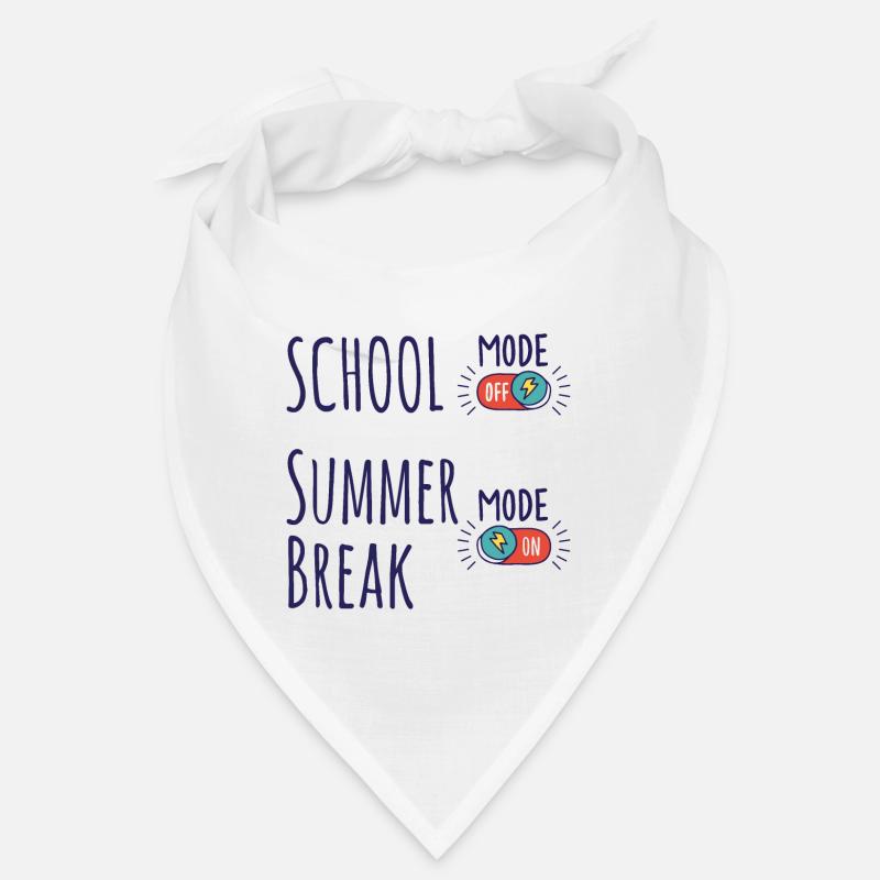 Mode école désactivé, mode vacances d’été activé Bandana